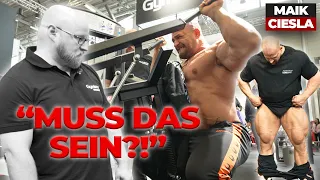 FIBO 2024 - Nur FULL STACK - GYM LECO Stand auseinander genommen!