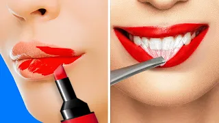 BEAUTY IDEAS AND TRICKS || 25 HACKS EVERY GIRL SHOULD KNOW