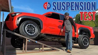 2024 Toyota Tacoma TRD Off-Road Suspension Overview and Flex Test