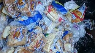 Bread Wasted.....#dumpsterdiving #shorts #michigan #bread #viral #trending