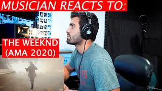 The Weeknd - Save Your Tears + In Your Eyes - (Live AMAs) - Musician Reaction