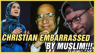 Christian Apologist Gets Embarrassed By Muslim Guy From The Audience - REACTION