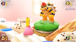 Mario Party Superstars #686 Peach's Birthday Cake Peach vs Wario vs Mario vs Luigi