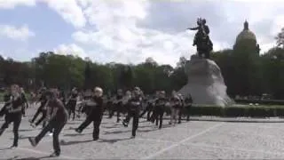 OFFICIAL VIDEO MICHAEL JACKSON DANCE FLASHMOB, May, 16   Saint Petersburg, RUSSIA