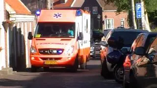 A1 Compilatie ambulance 13-194 (Ambulance Amsterdam)