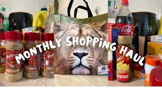 MONTHLY SHOPPING HAUL|🇰🇪 shopping tips|| shopping in Nairobi Kenya|| living alone|| affordable||