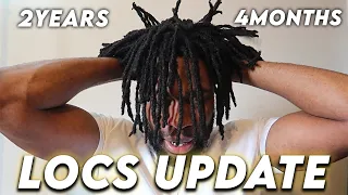 Locs Update 2 Years 4 Months | Discord for Locs and Protective hairstyles (Locs Journey)