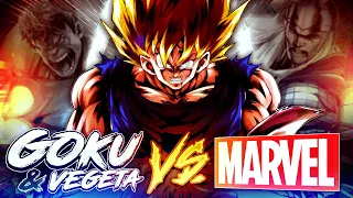 GOKU et VEGETA peuvent-ils VRAIMENT battre L'univers MARVEL ?