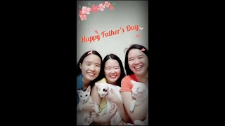 Father's Day Greeting with Cats (Funny Behind the Scenes and Bloopers)