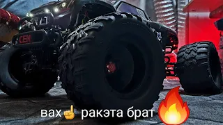 мой самодельный Xmaxx наконец поехал на 6s как traxxas на 8s🚀👍💥