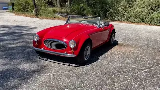 Dave Grassie’s replica 1962 Austin Healy 3000 (1988 Sebring 5000)