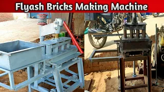 The Rise of Flyash Bricks Making Machine | Manual Fly Ash Bricks Machine |