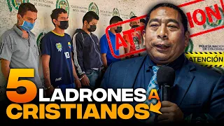 Increíble TRANSFORMACIÓN - 5 Ladrones Dios los TRANSFORMÓ a 5 CRISTIANOS😱