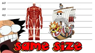 Yep, One Piece Ships Are THIS BIG