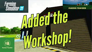 FS22 Work Shop - The Farming Simulator 22 Vehicle Workshop For Equipment Maintenance!