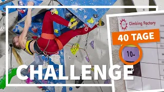 Hobby Kletterin traut sich in eine 10- 😱 | Climbing Factory Challenge FOLGE 1 | EINFACH KLETTERN