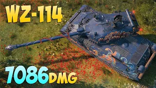 WZ-114 - 8 Frags 7K Damage - Weak master! - World Of Tanks