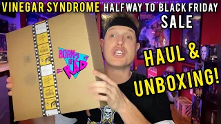 Vinegar Syndrome “Halfway to Black Friday 2021” Haul and Unboxing