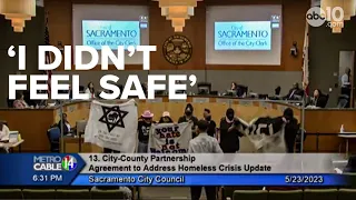 'Proud Boys' crash Sacramento City Council meeting after shouting at Mayor