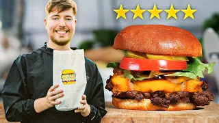 I Paid A Gourmet Chef To Remake The Mr.Beast Burger *5 STAR*