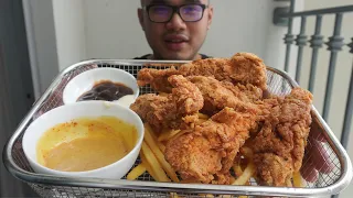 Spicy Crispy Fried Chicken Strips Recipe