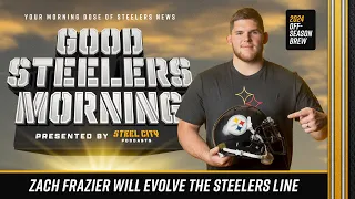 How Zach Frazier IMPROVES The Steelers Offensive Line