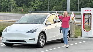 Day 1 of 2: Massive Tesla Model Y Road Trip Down The Entire East Coast!