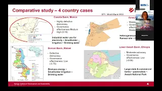 Webinar - Governance and Integrity within the WEFE Nexus