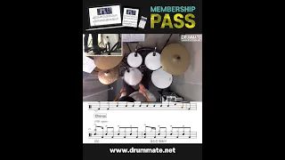 리쌍(Leessang) 겸손은 힘들어 | Drum Cover with Sheet Music - Drummate