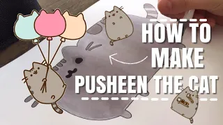 HOW TO DRAW PUSHEEN THE CAT