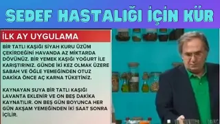 Sedef Hastalığı İçin Kür Tarifi Prof İbrahim Saraçoğlu