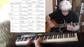 Syracuse - Jazz guitar & piano cover ( Henry Salvador ) Yvan Jacques