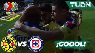 ¡YA LO GANA EL AMÉRICA! Quiñones hace el gol  | América 1-0 Cruz Azul | CL2024 - Liga Mx J8 | TUDN