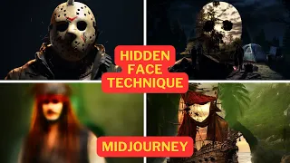 How To Create Hidden Faces (Pareidolia) In Midjourney (NO PHOTOSHOP) - Detailed Tutorial