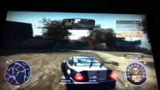 NFSMW awesome final pursuit Xbox 360