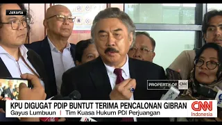 KPU Digugat PDIP, Buntut Terima Pencalonan Gibran