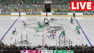 NHL LIVE🔴 Colorado Avalanche vs Dallas Stars | Game 2 - 9th May 2024 | NHL Full Match - NHL 24