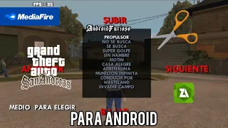 COMO INSTALAR EL CLEO MOD PARA GTA SAN ANDREAS ANDROID BIEN EXPLICADO POR MEDIAFIRE