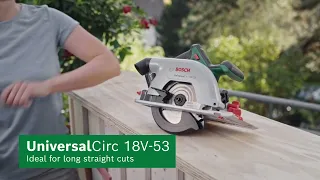 Bosch | UniversalCirc 18V 53 | Cordless Circular Saw
