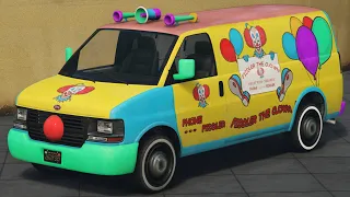 GTA V: HOW TO GET THE CLOWN VAN (STORY MODE. EXPLAINED IN FULL)!!