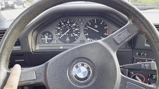 1988 bmw 325 test drive with body and interior walk around