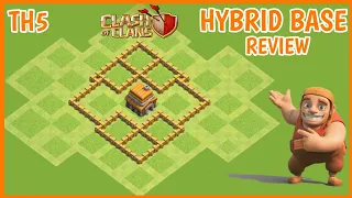 NEW BEST TH5 BASE 2022 | TH5 WAR/TROPHY/HYBRID/FARMING BASE LAYOUT - Clash Of Clans