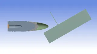 King Tiger shell vs T54 armor | Ansys armor simulation