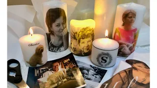 DIY Tissue Paper Photo Candles