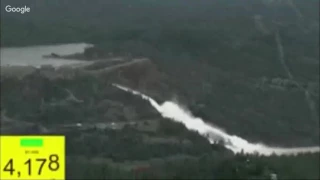 LIVE STREAM: Oroville Dam Spillway Imminent Failure Live Coverage - earlier footage