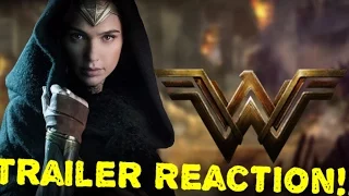 Wonder Woman Comic-con Trailer Reaction:  Spoiled