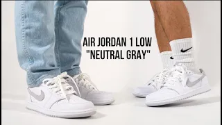 Air Jordan 1 Low "Neutral Grey" Review + On Feet | MOST UNDERRATED SNEAKER OF THE YEAR?!