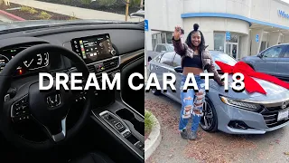 i bought my dream car at 18! 2022 Honda Accord Sport 2.0T + car tour!