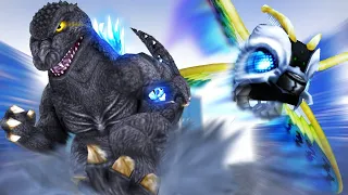 Godzilla Battle Line: Ranked Gameplay with Aqua Mothra and Godzilla 2003