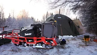 НОЧУЕМ С БАТЕЙ В ПАЛАТКЕ / ВАРИМ УХУ / 2 ДНЯ В ТАЙГЕ / ТОФАЛАР ЛОНГ / РЫБАЛКА ХАРИУСА / 2 Часть